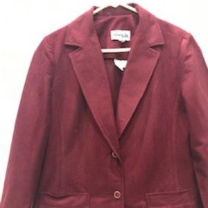 Henry Lee Burgundy Jacket - Large
